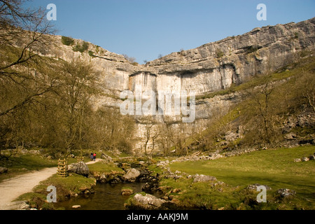 Malham Cove, Yorkshire Dales National Park Stockfoto