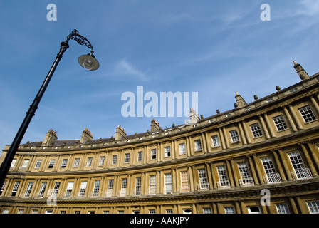 Der Zirkus-Halbmond in der Stadt Bath Stockfoto