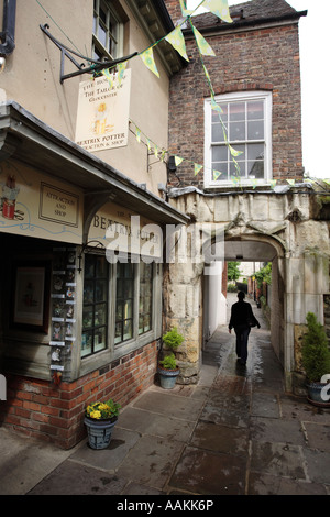 Das Haus der Schneider von Gloucester Beatrix Potter Museum und Shop in Gloucester, Großbritannien Stockfoto