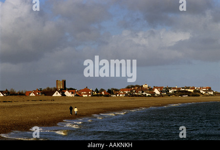 Die küstennahen Dorf Thorpeness in der Nähe von Aldeburgh, Suffolk, UK. Stockfoto