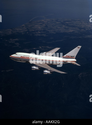 BOEING 747 SP FLUGZEUG IN DIE LUFT EMPOR JET PASSAGIER VERKEHRSFLUGZEUG Stockfoto