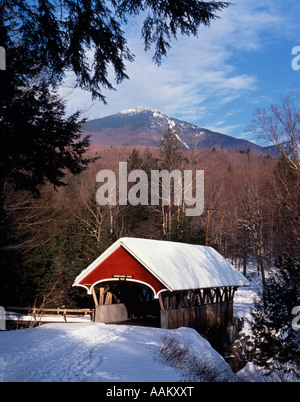 IN DER KLAMM FRANCONIA NOTCH NEW HAMPSHIRE Stockfoto