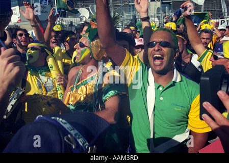 Soccer World Cup-Finale Spiel 1998 Brasilien X Frankreich - Stade de France - Paris Frankreich Stockfoto