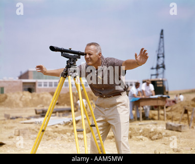 LANDVERMESSER Stockfoto