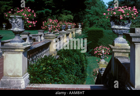 OLD WESTBURY LONG ISLAND NY OLD WESTBURY GARDENS Stockfoto