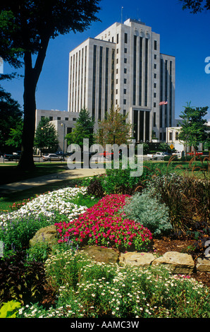 BIRMINGHAM AL RATHAUS VOM LINN PARK AUS GESEHEN Stockfoto