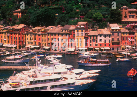 Portofino-Ligurien Italien Stockfoto