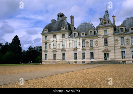 COUR CHEVERNY LOIR ET CHER FRANKREICH CHATEAU DE COUR CHEVERNY Stockfoto