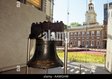 LIBERTY BELL CENTER PHILADLEPHIA PA Stockfoto