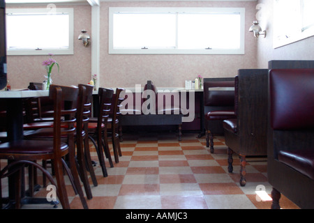 Diner innen Salem Massachusetts Stockfoto