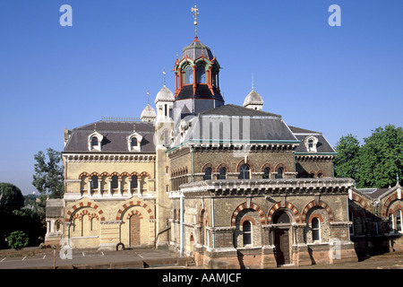 Abbey Mills, eine viktorianische Abwasser-Pumpen-Station in Stratford, im Osten Londons. Stockfoto