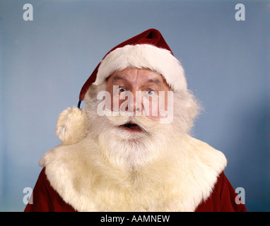 1970 1970S RETRO-SANTA KLAUSEL SAINT NICK NICHOLAS Stockfoto