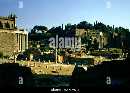 Rom Italien Palatin Forum Stockfoto