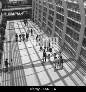 Eine Passage am Flughafen Hongkong Chek Lap Kok Stockfoto