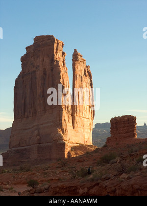 Park Avenue. Arches Nationalpark. In der Nähe von Moab. Utah State University. USA Stockfoto