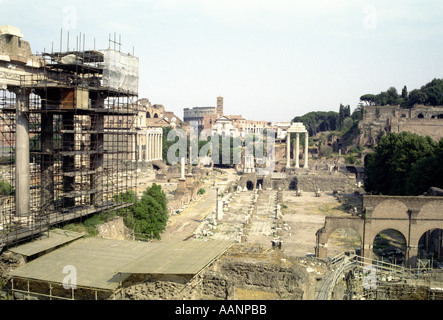Das forum Rom Italien aus Film 1991 Scan Stockfoto