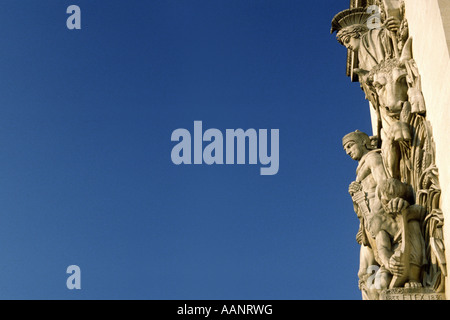 Arc de Triomphe Detail, Paris Stockfoto