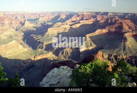 Grand Canyon bei Sonnenaufgang Arizona USA Stockfoto