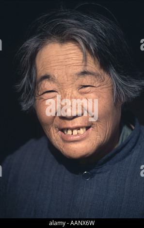 Marketwomen in Peking, China, Peking Stockfoto