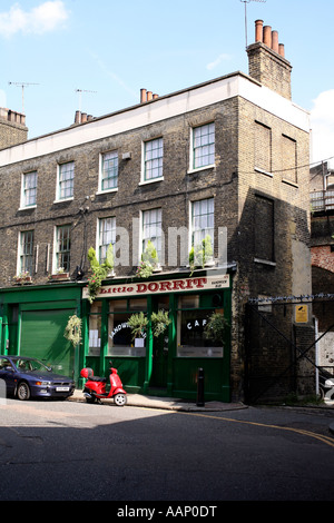 Lock Stock und zwei Rauchen Barrells Film Ort, Borough Market, London Stockfoto