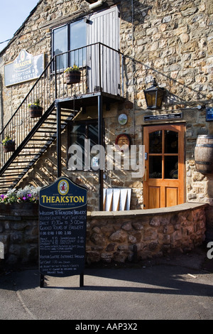 T und R Theakston Brauerei Rezeption und Visitor Center Masham North Yorkshire England Stockfoto