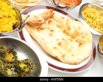 Indischen Buffet Stockfoto