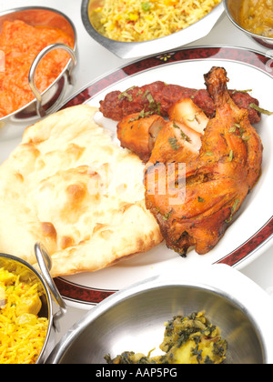 Indischen Buffet Stockfoto