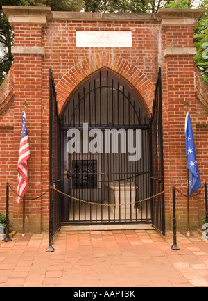 George Washington Grab in Mount Vernon, Washington DC USA, Grabstätte Stockfoto