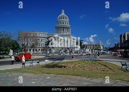 Die Hauptstadt Bau Capitolio Zentral-Havanna Kuba Stockfoto