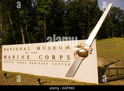 National Museum of the Marine Corps Triangle Virginia USA Stockfoto