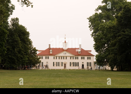 Mount Vernon, historisches Zuhause von George Washington, dem ersten Präsidenten der Vereinigten Staaten, Washington, DC, USA. Stockfoto