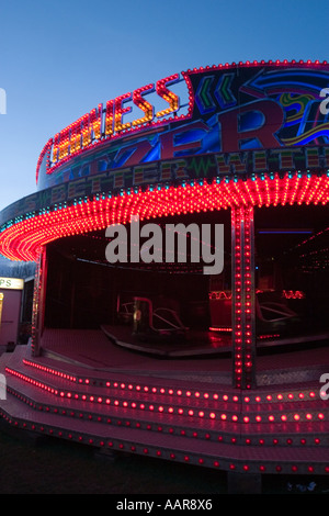 Kirmes in Springhead Park Rothwell Leeds Reisen Stockfoto