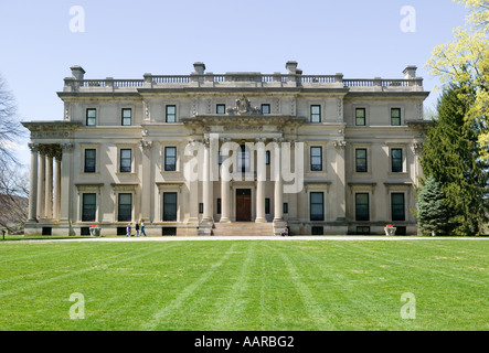 Vanderbilt Mansion von McKim, Mead und weiß 1898 National Historic Site Hyde Park New York gebaut Stockfoto