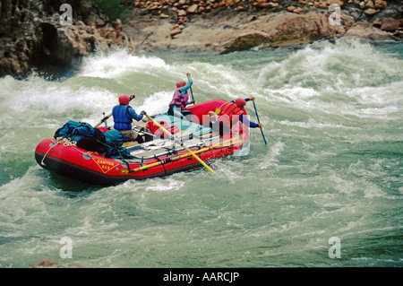 SPARREN genießen Sie eine aufregende Fahrt auf CRYSTAL schnelle Klasse 10 eines der großen 3 in den GRAND CANYON NATIONAL PARK AIRIZONA Stockfoto