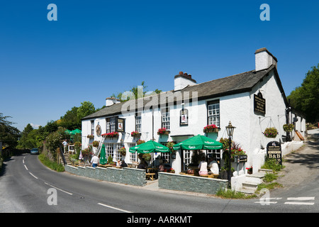 Brown Horse Inn A5074 in der Nähe von Windermere, Lake District National Park, Cumbria, England, UK Stockfoto