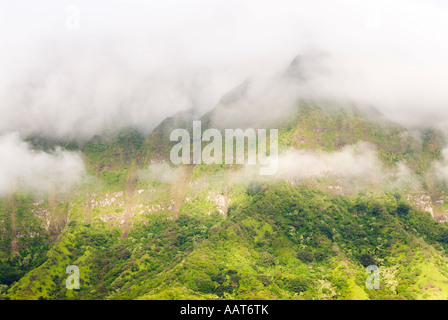 Koolau Mountains, Oahu, Hawaii Stockfoto