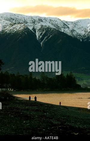 Kaikoura Range Südinsel Neuseeland Stockfoto