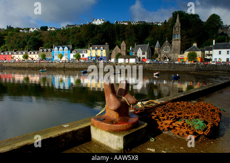 Vom Kai in Tobermory Isle of Mull anzeigen Stockfoto