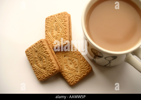 Tee Pausenzeit. Stockfoto