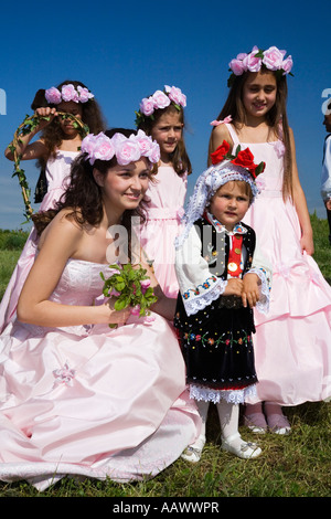 Rose Queen, Rosenfest, Karlovo, Bulgarien Stockfoto