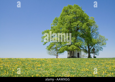 Maria-feucht-Kapelle, Degerndorf, Upper Bavaria, Bayern, Deutschland Stockfoto