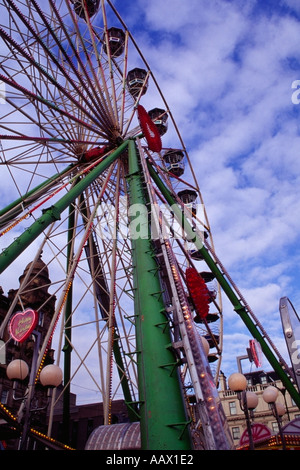 Valentinstag-Rad Liebe George Square Glasgow Schottland Europas Stockfoto