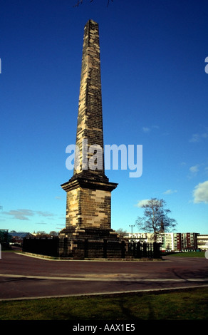 Denkmal für Admiral Lord Nelson Glasgow grüne Glasgow Schottland Europas Stockfoto