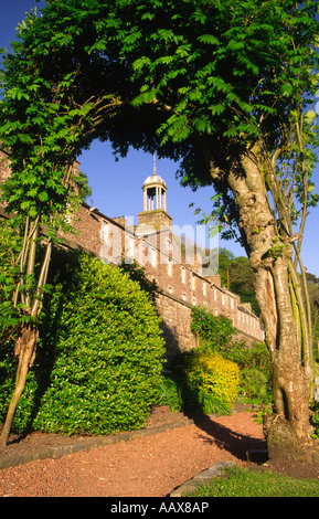 Neues Lanark UNESCO World Heritage Site Erhaltung Dorf Robert Owens Arbeiter Häuser Lanarkshire Scotland UK Stockfoto