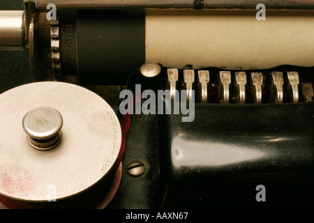 Antike Rechenmaschine Stockfoto