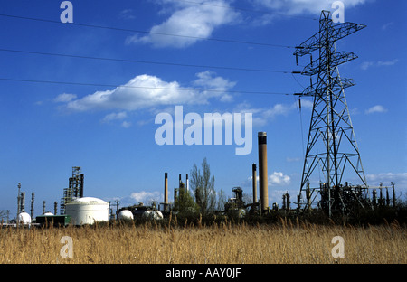 Petroplus Raffinerie Coryton, Stanford-le-Hope, Essex, UK. Stockfoto