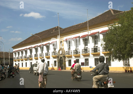 RSC78640 Sekretariat Mahatma Gandhi Road alten portugiesischen Gebäudestruktur Panjim Goa Indien Stockfoto