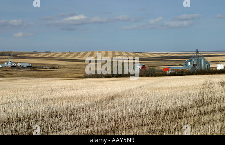 Moderne Prairie Hof Stockfoto