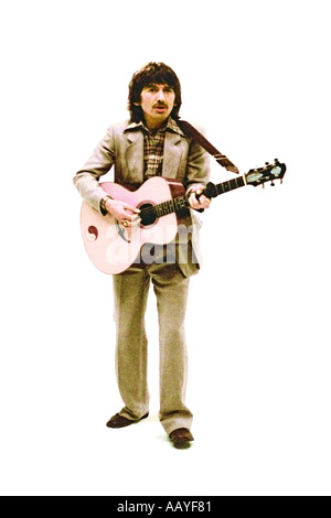 George Harrison Musik für seinen einzigen Schlag weg 1978 video zu machen. PER0042 Stockfoto