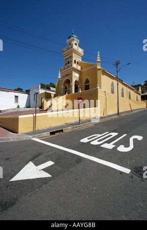 Kapstadt Bo Kaap bunten Fassaden im Bereich der Kap Muslime Kirche Stockfoto